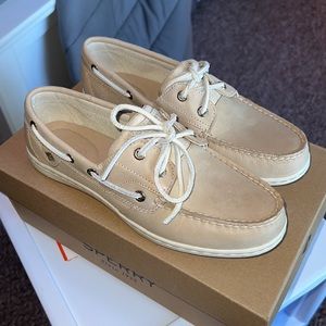 New in Box✨Sperry Koifish sparkle linen womens 7